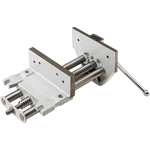 Shop Fox D4327 7-Inch Quick Release Wood Vise, Silver - size: 7" Jaw Width
