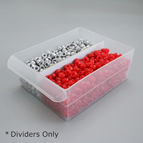 (24-Pack) Large Drawer Dividers compatible with Craft Cabinet and Hardware Storage Organizers, (Dividers Only) - style: Length Dividers (Pack of 24)