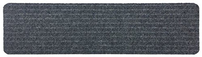 Stair Treads Collection Indoor Skid Slip Resistant Carpet Stair Tread Treads (Dark Grey, 1 Piece (7 in x 24 in)) - color: Dark Grey, size: 1 Pcs - 7"x24"