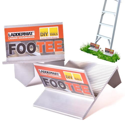 Ladder Safety Anti-Slip Footing Device for Decking and Grass | Footee | Laddermat