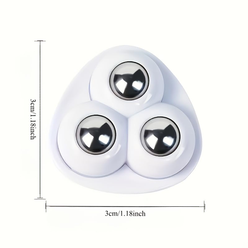 16pcs Heavy-Duty Self-Adhesive Rotating Wheels, Smooth 360° Spin, Compact Mobile Feet