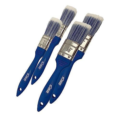 Touch Up Paint Brushes, House Painting Brush for Wall, Trim, Edge, Home Improvement, Premium, As Seen On Shark Tank Products, Pack of 4 - size: Pack of 4