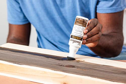 Varathane 368032 Less Mess Wood Stain and Applicator, 4 oz, Espresso - color: Espresso, size: 4 Ounce (Pack of 1)