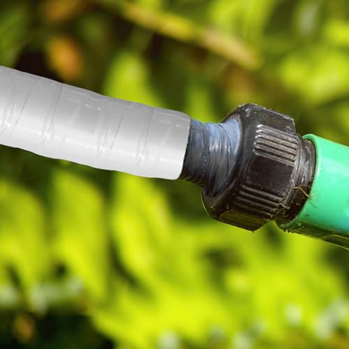 Vaguelly 5cm Wide Silicone Rubber Adhesive Seal Tape for Leaking Pipe Repair, Waterproof Self-fusing Pipe Sealing Tape, 1m Length X 1mm Thick, Convenient Hose Leak Repair for Plumbing