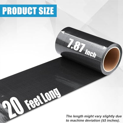 RV Underbelly Material RV Underbelly Tape, 7.87'' x 20' Waterproof Tape with Permanent Sealing Adhesive for Camper Travel Trailer, Mobile Home, Tear Repair Patch - size: 7.87 Inch x 20 Feet