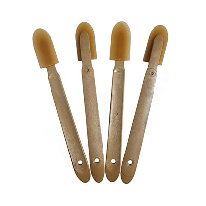 JMIBASIC Grout Caulk Finishing Tool - Multi Size 4 Pieces Set - Smooth Grout Sealant Silicone Caulking Tool - Rubber Spatula Spreader - Grout Sealer Applicator - Ergonomic Handle Grip_ABS (1.4 Inch) - size: 1.4 Inch