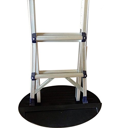 Extension Ladder Stop Mat,Safe Non-Slip Anti-Skid Anti-Slip Stopper Mat, Soft Rubber 27"x15.7",Stepladder Telescoping Accessories Part,Floor Protect Protection Safety