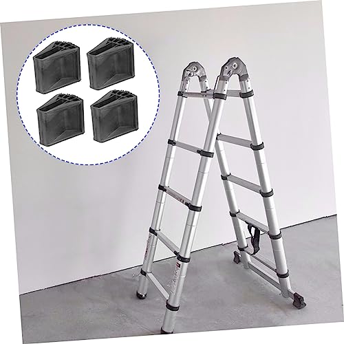 Hemoton 4pcs Thick Slip Stair Treads Mats Stair Pads Non-Skid Ladder Feet Covers
