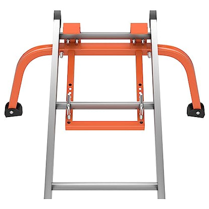 Ladder Stabilizer for Roof, Toovem Ladder Stabilizer for Accessory for Roof Gutter, Wall Ladder Standoff, Heavy Duty Roof Ladder with Non-Slip Rubber, Adjustable, Easy Use