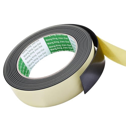 1 Rolls Weather Stripping Door Seal, 5m/16.4Ft L x 20mm W x 1mm T Sealing Foam Tape for Doors Window Automobile, Shockproof Soundproof High Density Adhesive Foam Tape - size: 1pcs 1mm×20mm×16.4Ft(T×W×H)