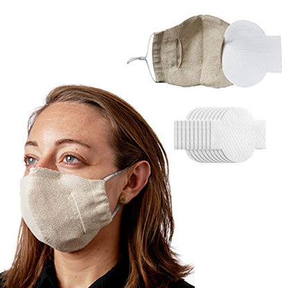 Wembley Adjustable and Washable Face Mask for Adults and Kids - color: Beige, size: 1 Count (Pack of 1)