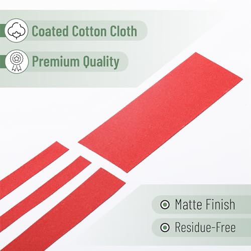 Bates- Gaffers Tape 2 Inch x 23 Yards, Red Gaffer Tape 2 Inch, Polyethylene-Coated Cloth, Non-Reflective, No Residue - color: Red, size: 2 Inch x 23 Yards