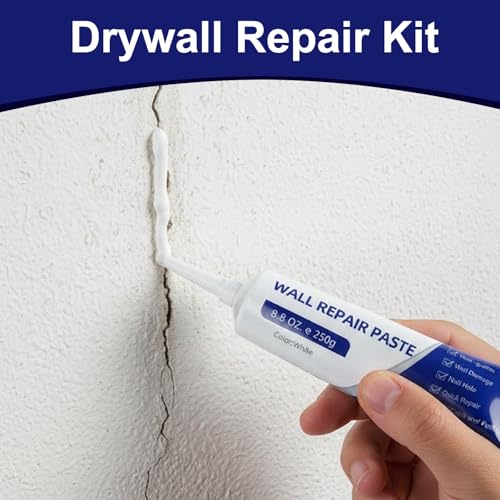 Drywall Repair Kit, Wall Mending Agent, Wall Patch Repair Kit with Scraper, Simple Filling of Wall Holes＆Efficient Crack Repair