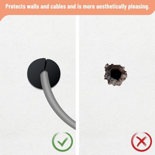Cable Routing Kit for Starlink for 3/4 inch Wall Hole 10 Pcs, Starlink Accessories, Silicone Cable Wall Pass, Starlink Anti-Slip Wall Grommets for Cables (3/4 inch) - size: 3/4 inch 10pcs