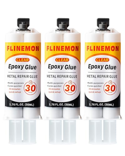 30 Minute Epoxy Glue, Clear Epoxy Resin Adhesive, Liquid Filler Metal Adhesive, Waterproof Heat-Resistant Strong Bonding for Plastic, Metal, Ceramic, Tiles, Boat Flooring, Wood - size: 30min Glue3
