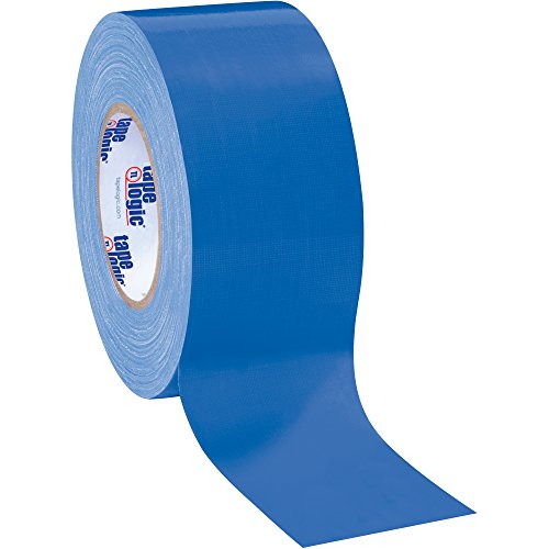 Aviditi (16 Rolls) Tape Logic 3 Inch x 60 Yards Multipurpose Duct Tape, Blue, 10.0 Mil Thick - for Temporary Repairs, Labeling, Patching, Marking and Social Distancing - color: Blue, style: 16 Pack