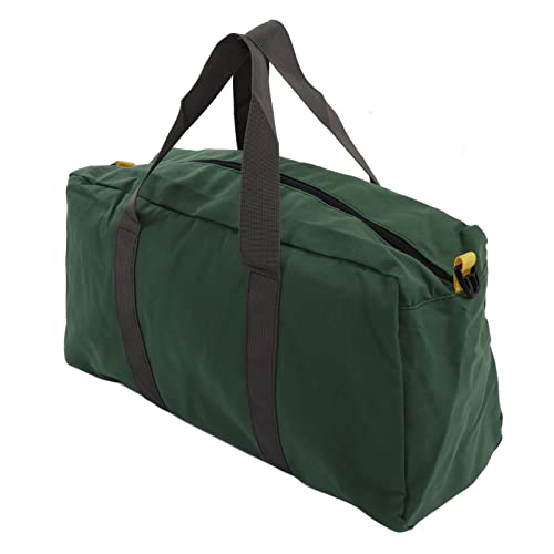 20 Inch Wide Mouth Tool Bag Large Capacity Tote Organizer for Carpenters Electricians Plumbers DIY Crafts Gardeners Portable with Handle - size: 20 Inch