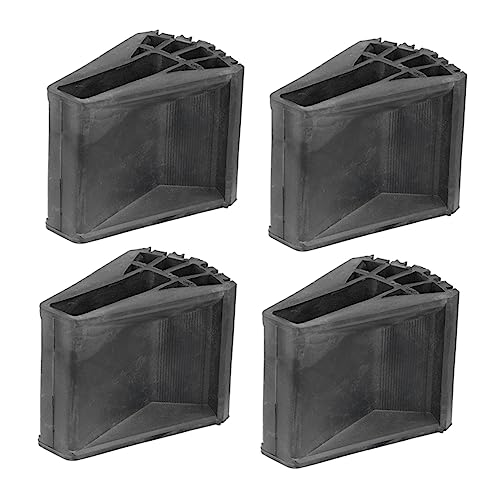 4pcs Non-Slip Ladder Foot Covers Folding Mats Slip Stair Treads for Indoor Outdoor