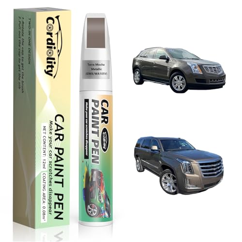 Car Touch Up Paint Terra Mocha Metallic(GWX/WA105V) for Chevrolet, Color Accurate Car Scratch Repair Remover Pen Fix Auto Paint Chips and Nicks - color: Terra Mocha Metallic(GWX/WA105V)for Captiva/Equinox/Express/Silverado/Volt/Colorado/Suburban/Tahoe/Son