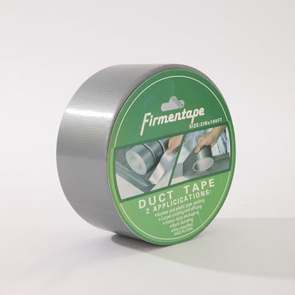 Heavy Duty Cloth Waterproof Tape 2" x50ft, Fiberglass Reinforced for Roofing/Pipes, Butyl Rubber Adhesive - Weatherproof & UV Resistant (Gray) - color: 1 year ash