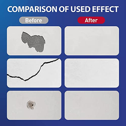 BONCART Spackle Wall Repair Kit,Drywall Repair kit,Wall Mending Agent Putty with Scraper,Plaster Wall Repair Paste for Wall Crack/Nail Hole/Graffiti,Wall Surface - style: 1Pack