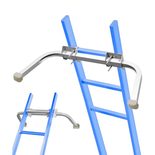 Ladders Stabilizer,Accessory for Roof Gutter Wing Span/Wall Extension Ladder Standoff Arms,Extension Ladder Accessory for Roof Gutter and 8” File