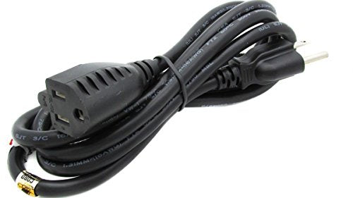 RiteAV - 15 Feet Power Extension Cord (Indoor & Outdoor Rated) - size: 15FT - 1 Unit