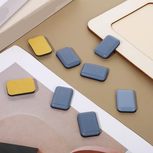 Chair Sliders, 16Pcs Self-Stick Furniture Sliders for Carpets Rectangle 1.4" x 1" Furniture Glides Heavy Duty Adhesive Movers Premium Chair Leg Floor Protectors Slide Effortlessly Protect Floors - size: 1.4" x 1"