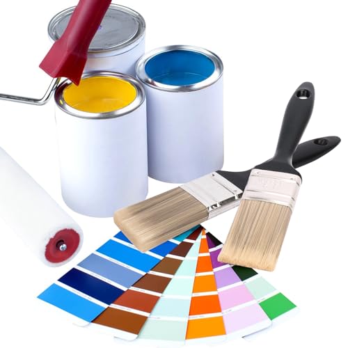 30 Pack 1.5 Inch Paint Brushes - A Professional Range of Wall Paint Brushes, Deck Paint Brush, and Chip Brushes - Perfect DIY Painting Tools for Your Home or Business KUKLIPJIM - size: 30 Pack 1.5 Inch