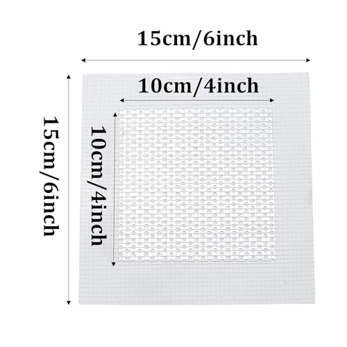 6PCS 4” Drywall Repair Kit, Aluminum Wall Patch with Galvanized Plate, Self Adhesive Fiberglass Dry Wall Hole Patches for Drywall Ceiling Sheetrock - size: 4”