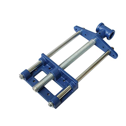 HFS(R) 10.5 Inch Heavy Duty Front Screw Woodworking Bench Vise for Workbench, Chrome Plating Leg Vise Hardware - size: 10.5"