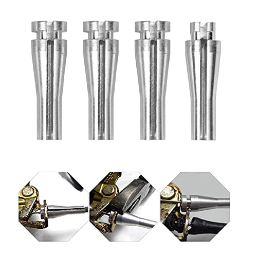 16 ENDS Door Latch Cable Repair Kit Compatible with Ford F-150, F-250, F-350, E-series, Ranger, Expedition, Excursion, Navigator (12 Standard 4 Locking Cam) Aluminum - size: 16ends