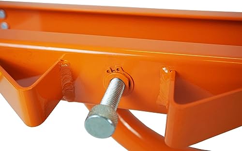 Bighorn Ladder Stabilizer for Roof Safety | Lightweight Aluminum | Easy Adjustable | Stabilizing & Secure | Gutter Clips/Hooks Included | Easy Access Handle Support | Fold for Transport & Storage