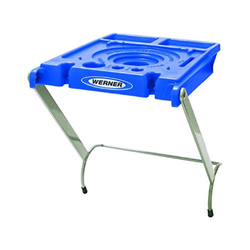 Werner Ladder Accessory AC24 Project Tray - Multi-Purpose, Modern Style, Blue - 19.2" L x 12" W