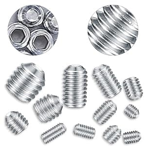 80 pcs Set Screws, Set Screws Assortment Kit, Grub Screws M3 M4 M5 M6 M8 for Home Repair, Repair Furniture, Electronic Product, Install Door Lock, DIY, Fixtures, 12 Sizes - size: 12Size（80pcs Stainless Steel）