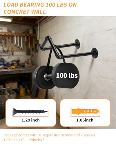 Garden Hose Holder Wall Mounted Heavy Duty Metal Hose Hanger Water Hose Holder Hose Reel Hose Hooks for Water Hose, Extension Cords, Vacuum Lines Storage Organizer for Garden,Garage,Yard