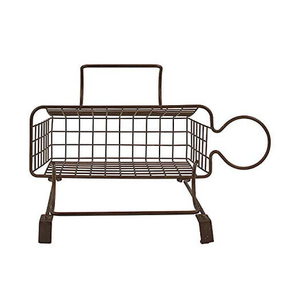 Spectrum Diversified Basket Grid Wide Hair Styling Station, Over The Cabinet Door, Bronze - color: Bronze, size: Medium