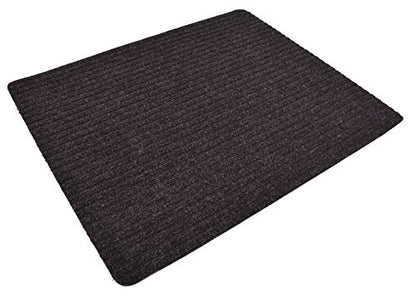 Stair Treads Collection Indoor Skid Slip Resistant Carpet Stair Tread Mat (Black, Matching Mat 24 in x 30 in) - color: Black, size: 24"x30" Landing Mat
