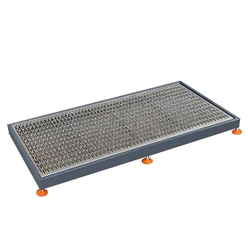 Machining Center Machine Tool Pedal Mat, Heavy Duty Standing Foot Board Workbench, Workshop Platform Foot for Factory Workshop Garage(Gray-3PCS,115x55x12cm) - color: Gray-3pcs, size: 115x55x12cm