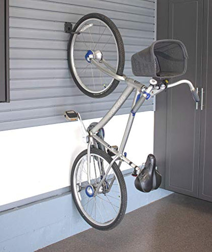 HandiWall 5" Bike Hook with Locking Bracket for Bike Storage on Garage Slatwall Panels