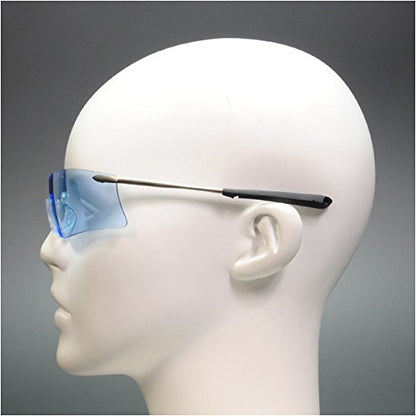 MCR Safety Glasses T4113AF Rubicon T4 Light Blue Lens with UV Protection and Anti-Fog Coating, 1 Pair - size: 1 Count (Pack of 1)