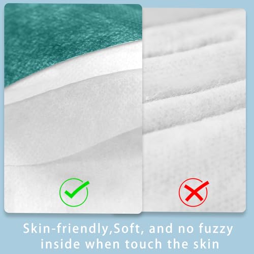 Disposable Face Mask 4-Ply for Adult, Soft Face Masks, Breathable Safety Mask… - color: Green Single
