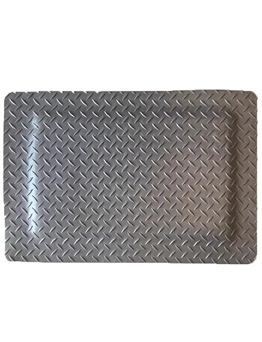 20mm Anti-Static Anti-Fatigue Mat - Heavy-Duty Conductive Rubber Standing Mat for Garage, Warehouse, Workbench | Industrial Safety, Grey, 500x1000mm - color: Gray, size: 500x1000mm