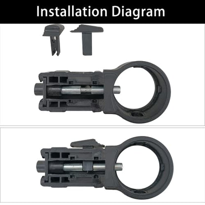 JADDUO 10Pcs Telescopic Extension Ladder Lock Plastic Ladder Accessories Switch Button Universal Switch Replacement Accessories 10 Pcs - size: Switch Button