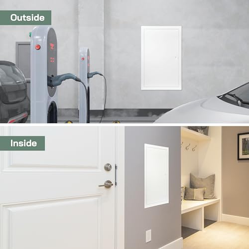 Vent Systems Access Panel for Drywall 12 x 20 Inch - Wall Hole Cover Plate - Metal Access Door with Handle - Plumbing Access Panel for Drywall - Service Shaft Crawl Space Door - Wall Access Panel - size: 12" x 20"