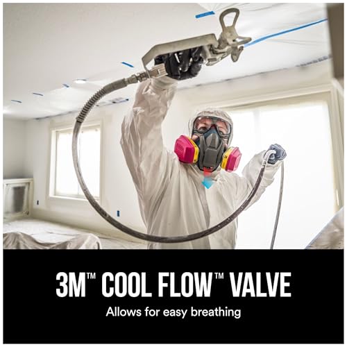 3M - 65023QLHA1-C Pro MultiPurpose Respirator with Quick Latch, Medium - size: Medium