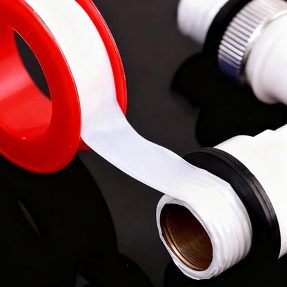Plumbing Tapes PTFE Industrial Sealant Tape for Shower Head Water Pipe Thread Duct Sealing Plumbing Fitting Repair Tool (3Roll) - color: 3Roll