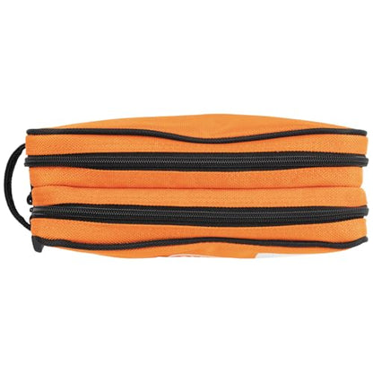 Klein Tools Tool Pouch, Dual Compartments, Heavy-Duty Tool Bag Organizer, Multipurpose Bag