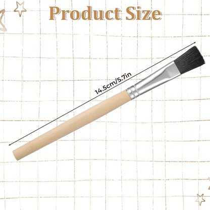 10Pcs Small Paint Brushes for Crafts Small Touch Up Paint Brush for Painting Coloring Wall Touch-up Cabinets Fences Edge Painting Tool Adult Artist Detail Oil Canvas Face