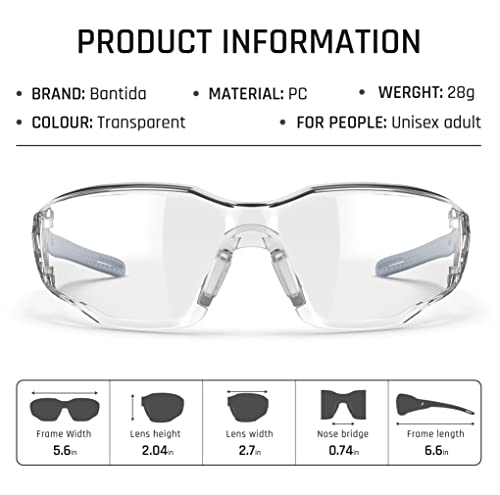 Safety Glasses Anti-Fog Lens,Adjustable Frames Eye Protection Goggles For Men Women - color: Grey